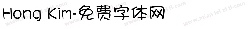 Hong Kim字体转换